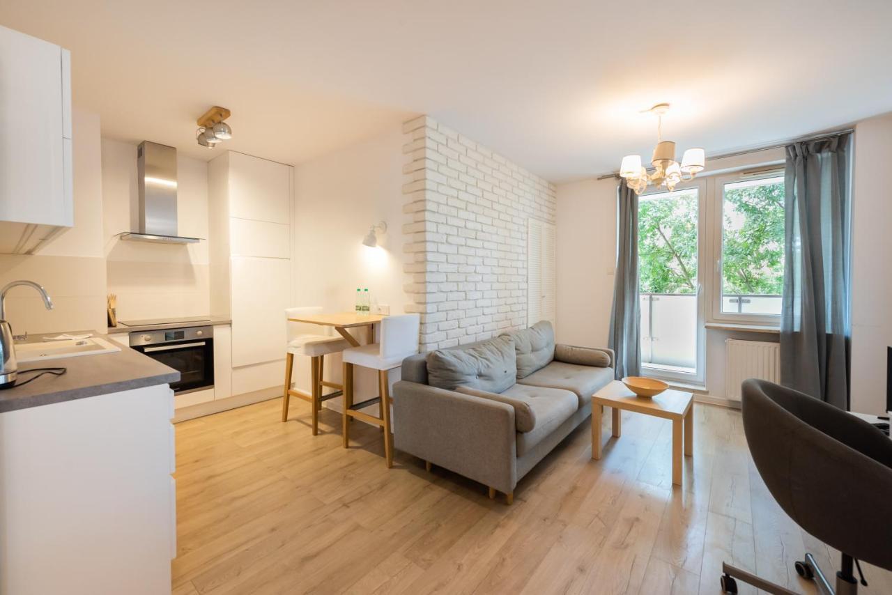 ורשה Sluzew Manhattan Place Apartment מראה חיצוני תמונה