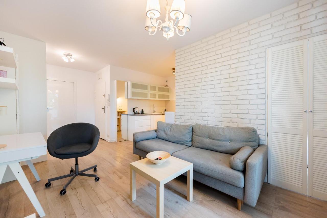 ורשה Sluzew Manhattan Place Apartment מראה חיצוני תמונה