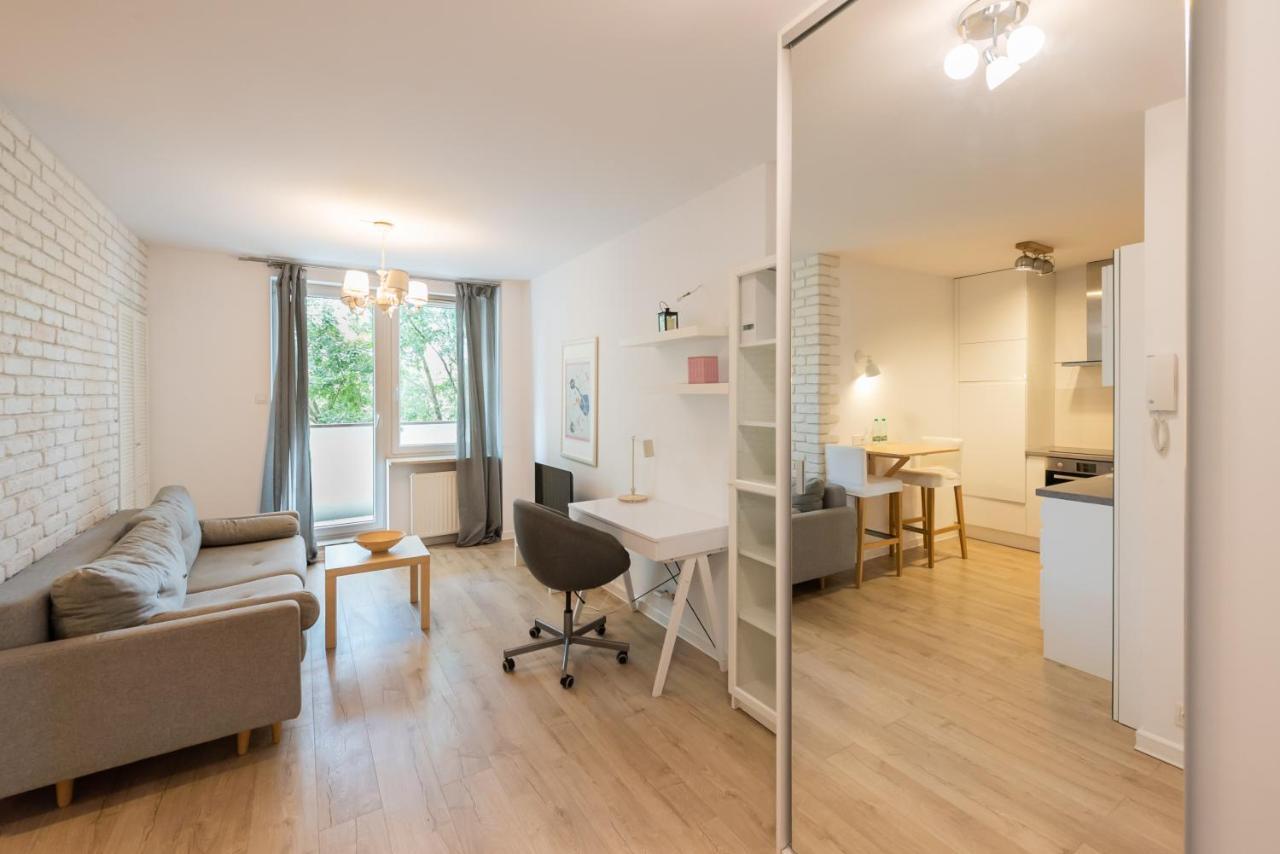 ורשה Sluzew Manhattan Place Apartment מראה חיצוני תמונה