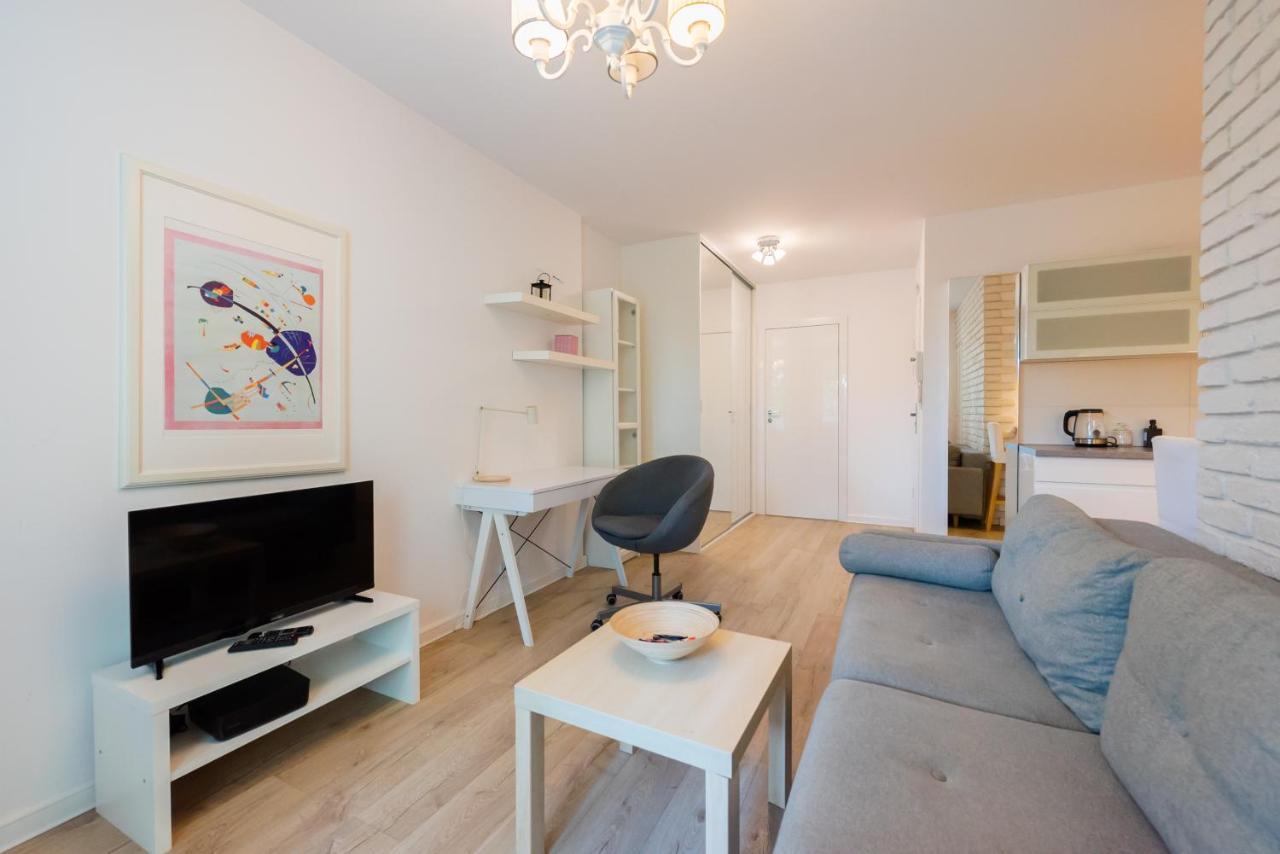 ורשה Sluzew Manhattan Place Apartment מראה חיצוני תמונה