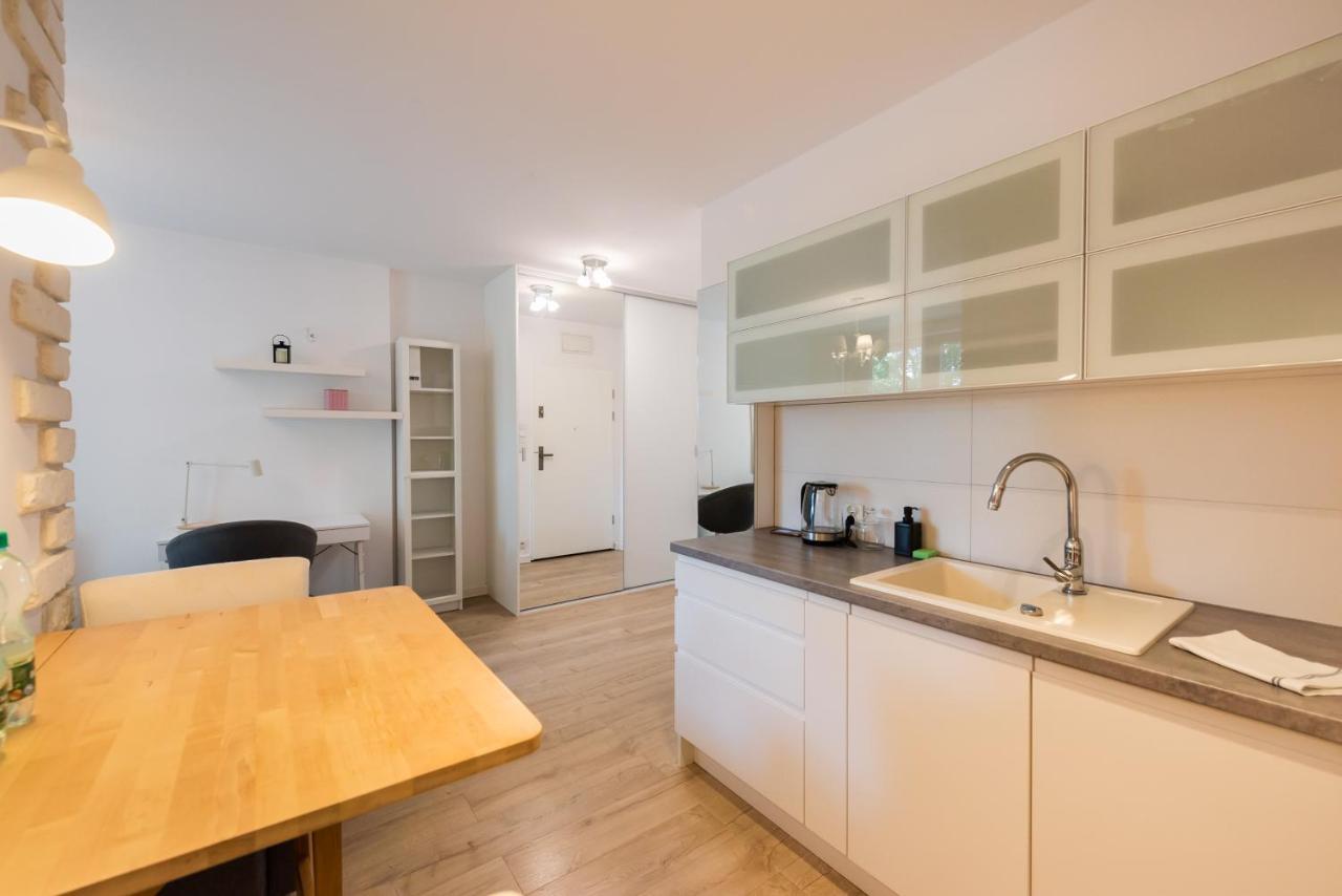 ורשה Sluzew Manhattan Place Apartment מראה חיצוני תמונה